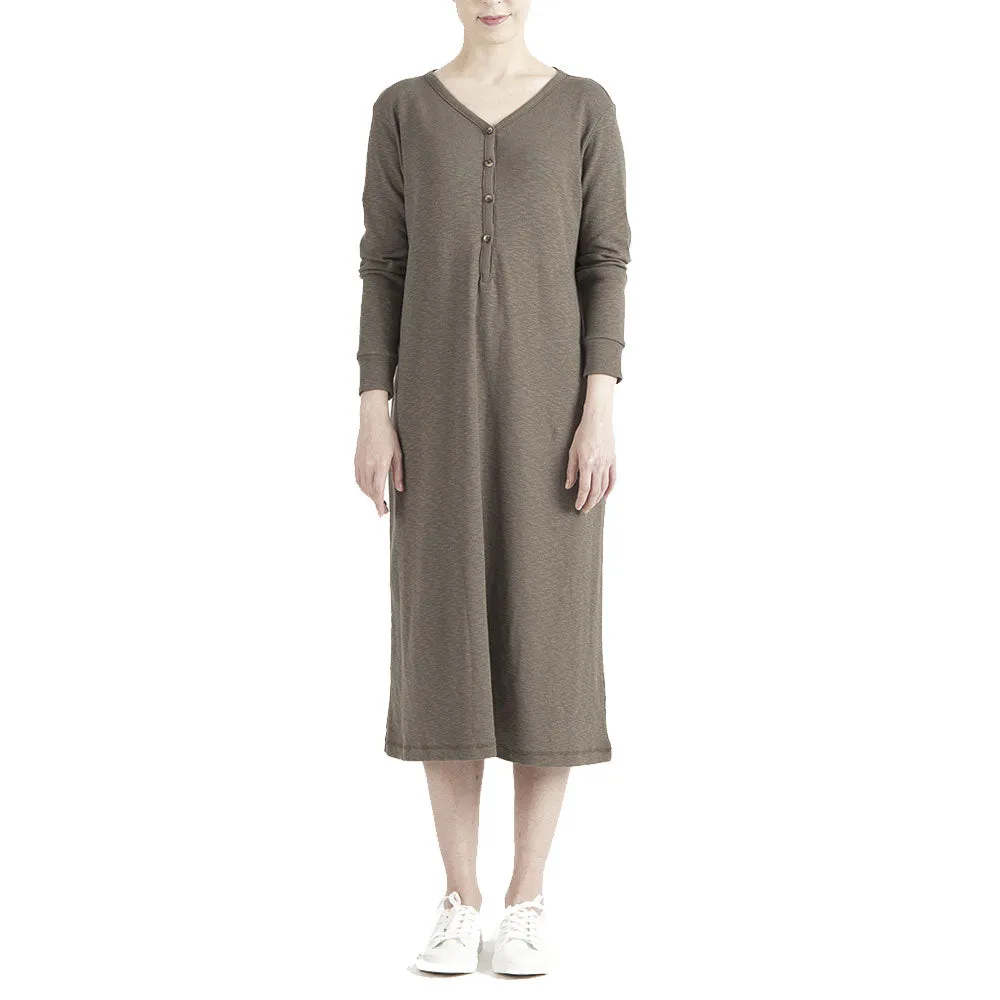 수유 헨리 롱 원피스 <br /> Henley Long Onepiece Nursing Wear