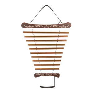 440 Hz Meditation Flow Chime 35" / 88 cm 10 Notes D Major - Bronze