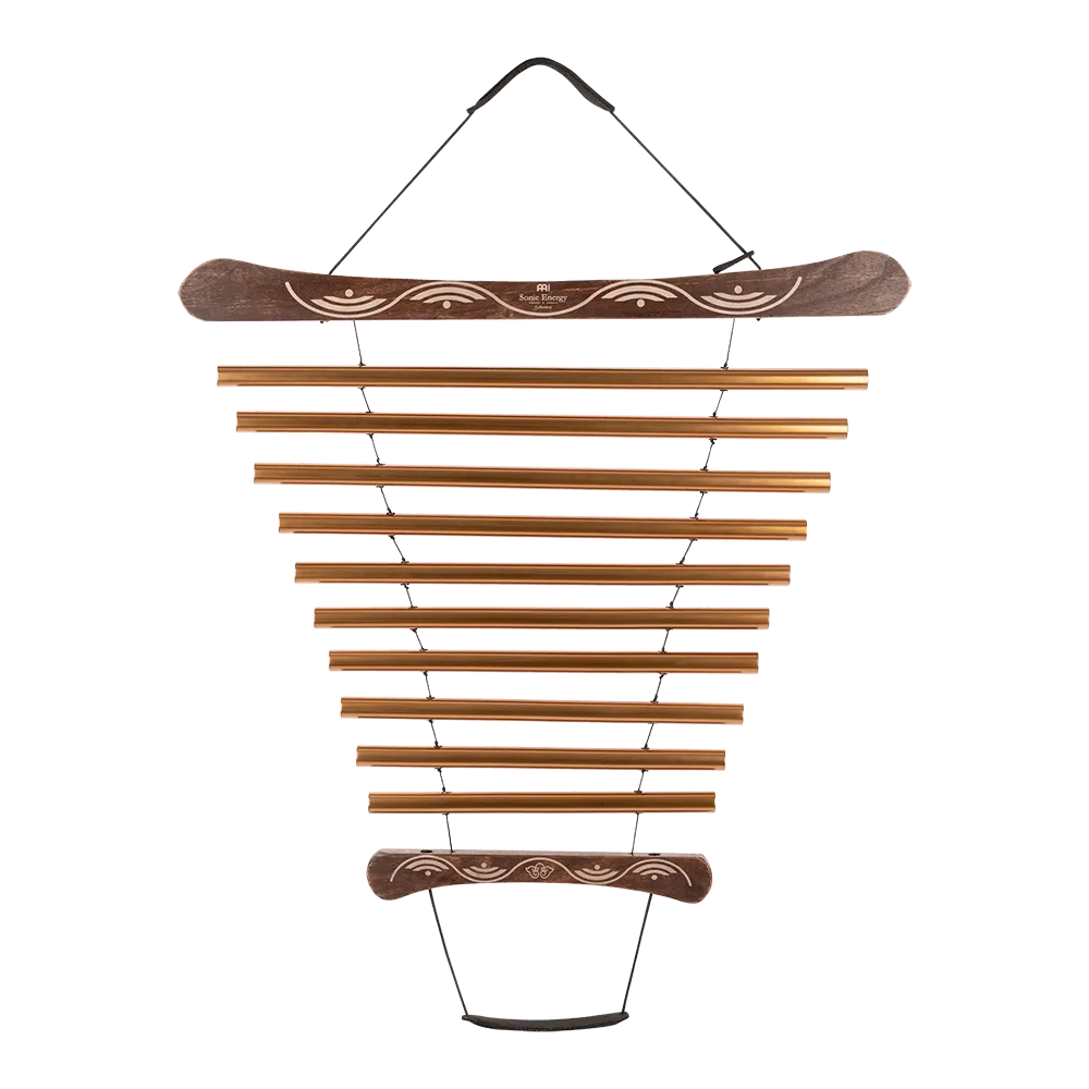 440 Hz Meditation Flow Chime 35" / 88 cm 10 Notes G Major - Bronze