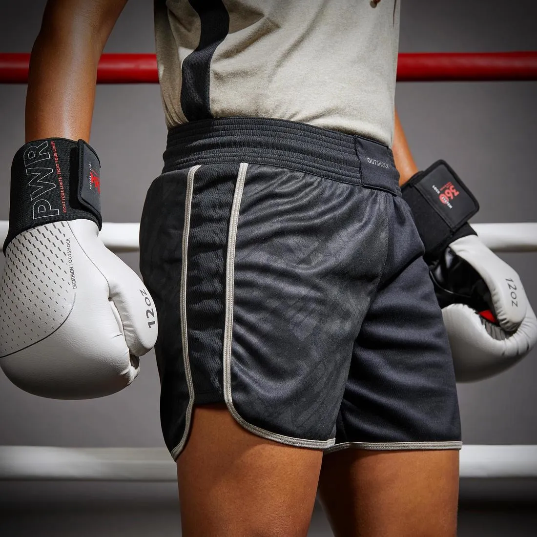 500 Women's Boxing Shorts - Black