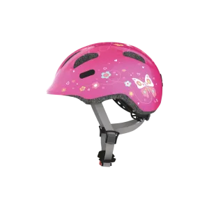 Abus Smiley 2.0 Kids Helmet - Pink Butterfly