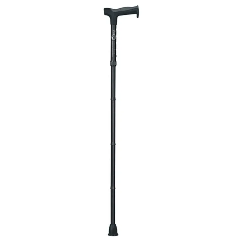 Adjustable Folding Cane with Reflective Strap - 1 Each