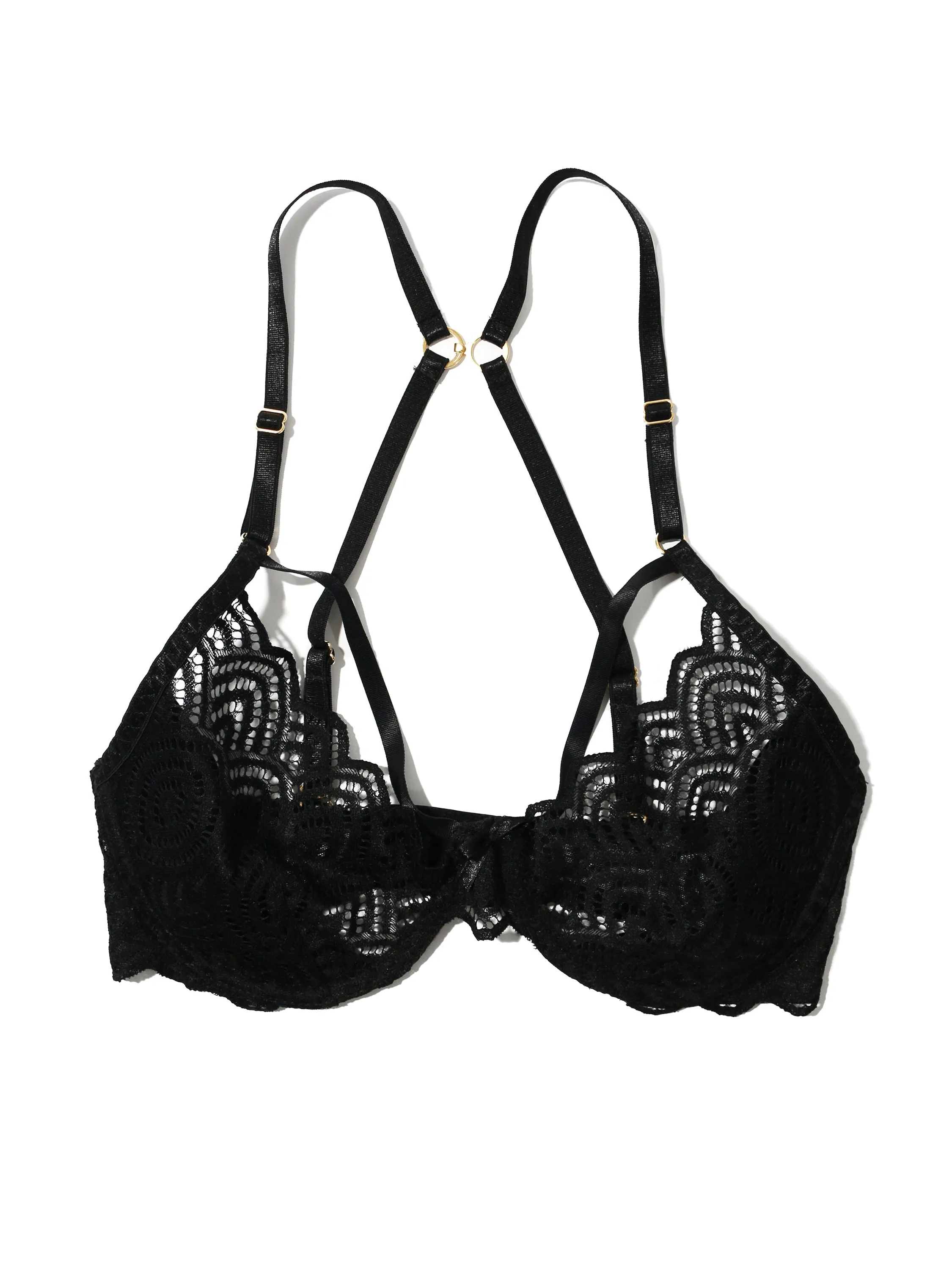 &oh™ Along The Lines Underwire Bra Black Sale