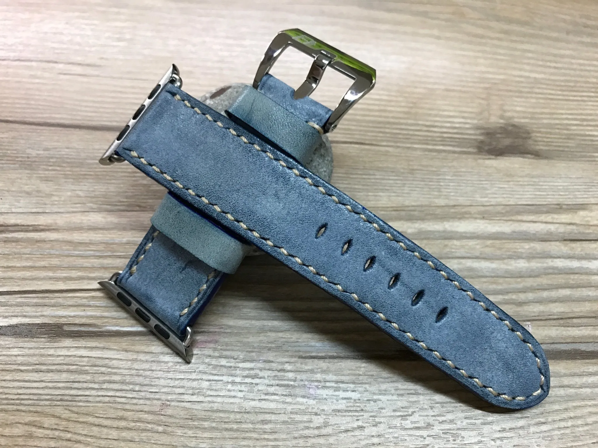 Apple Watch 45mm, Vintage Blue Apple Watch Band, iWatch Band 41mm for SE, Smart Watch Straps, Personalise Gift Ideas