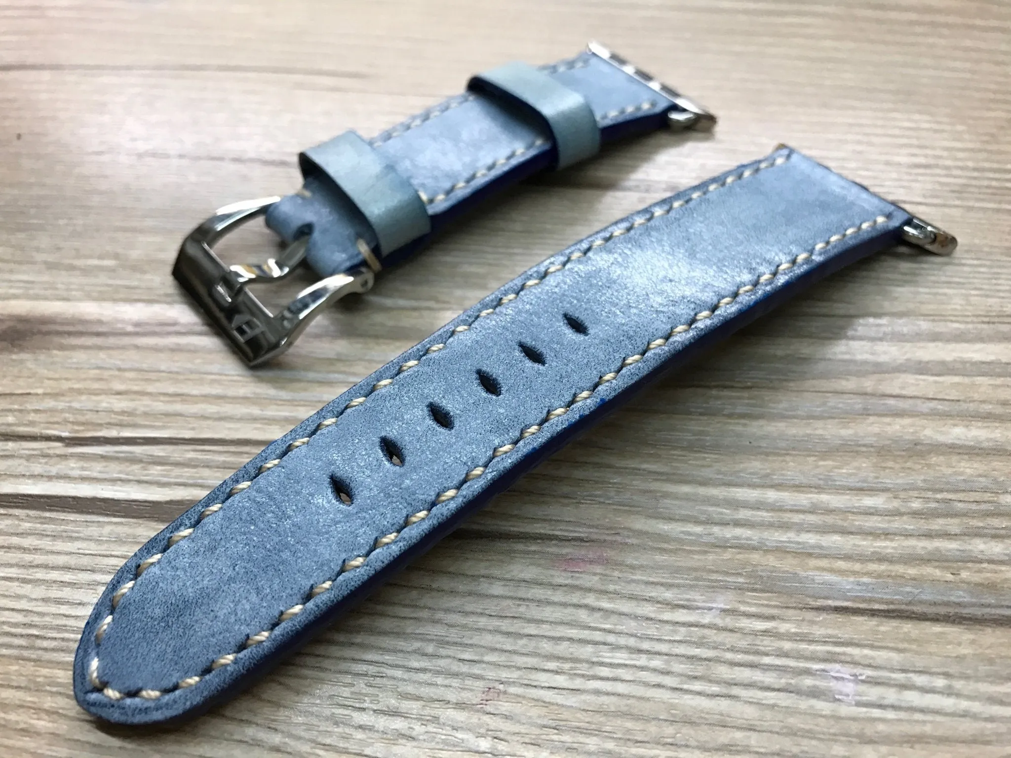 Apple Watch 45mm, Vintage Blue Apple Watch Band, iWatch Band 41mm for SE, Smart Watch Straps, Personalise Gift Ideas