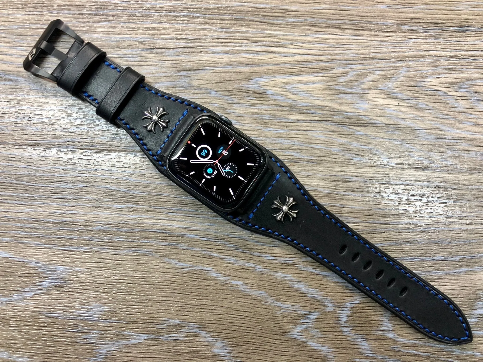Apple Watch Band 44mm, Apple Watch Space Gray, Apple Watch Bund Straps, Apple Watch 42mm Stainless Steel, Mens Wristwatch Band for Apple Watch Series 5, Valentines Day Gift