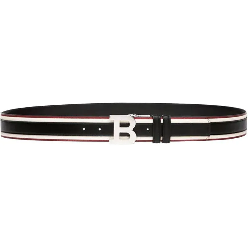 Bally B buckle Leather 40mm Belt