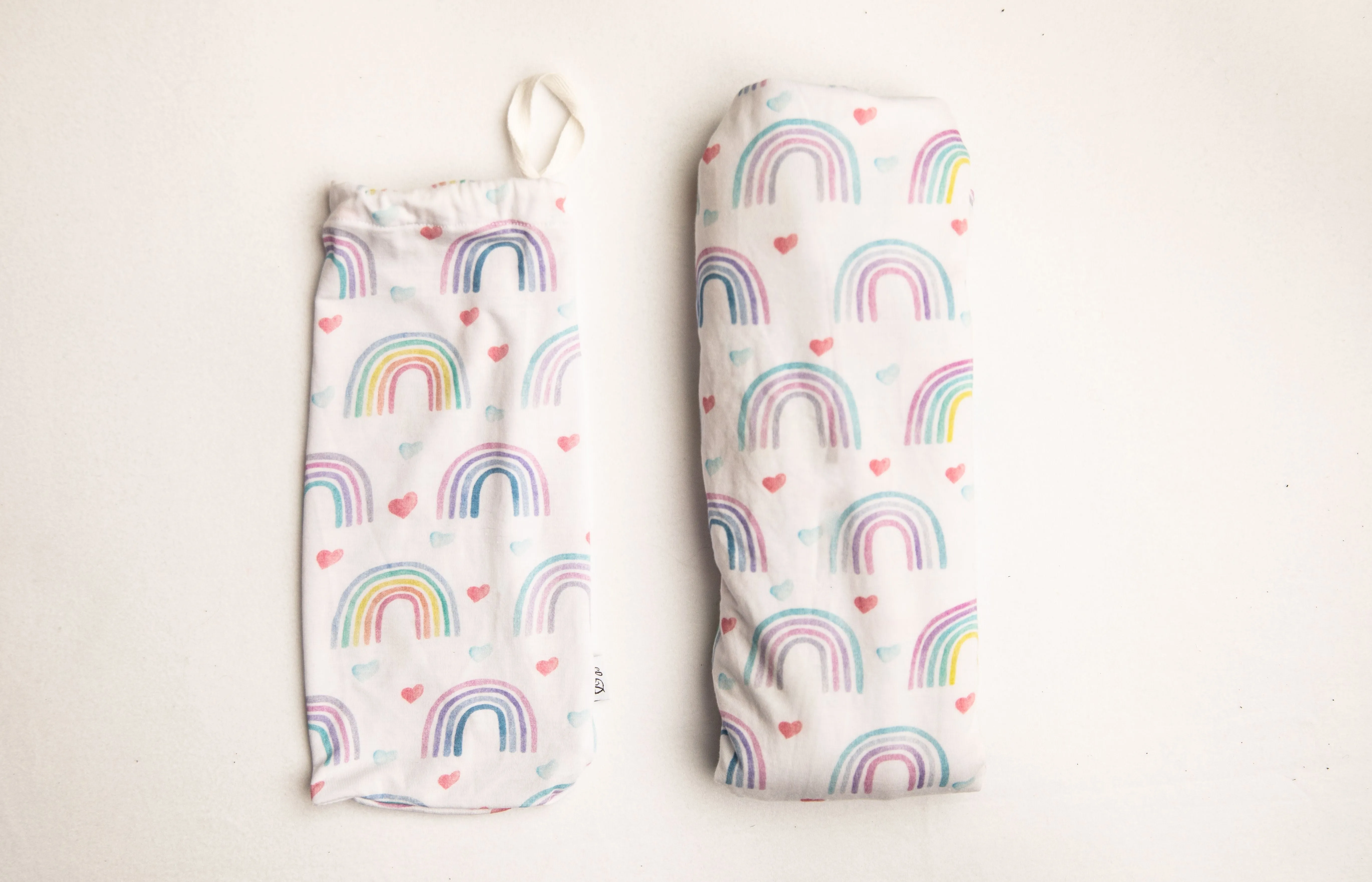 Bamboo Swaddle - Purple Rainbow