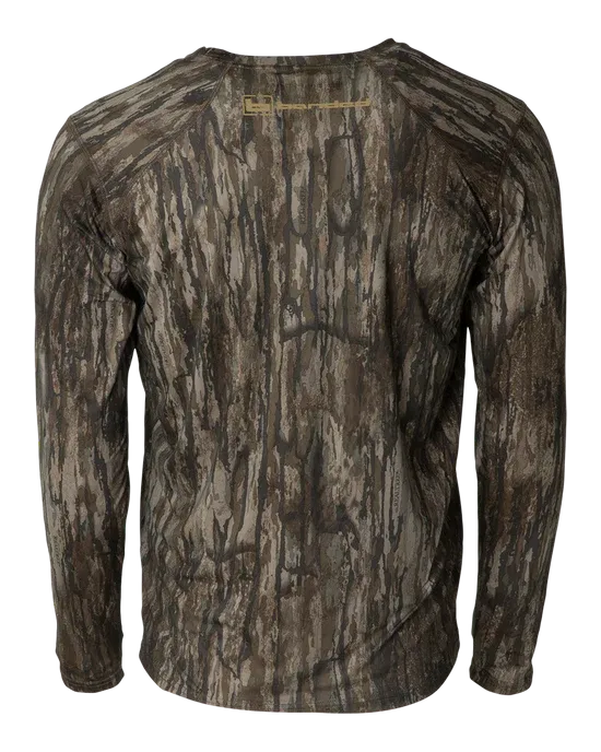 Banded Tec Stalker Mock Shirt- Dove Shirt