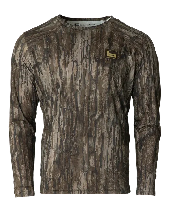 Banded Tec Stalker Mock Shirt- Dove Shirt