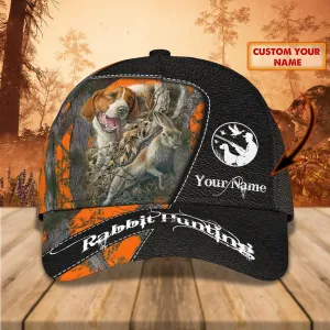 Beagle Hunting - Personalized Name Cap 01