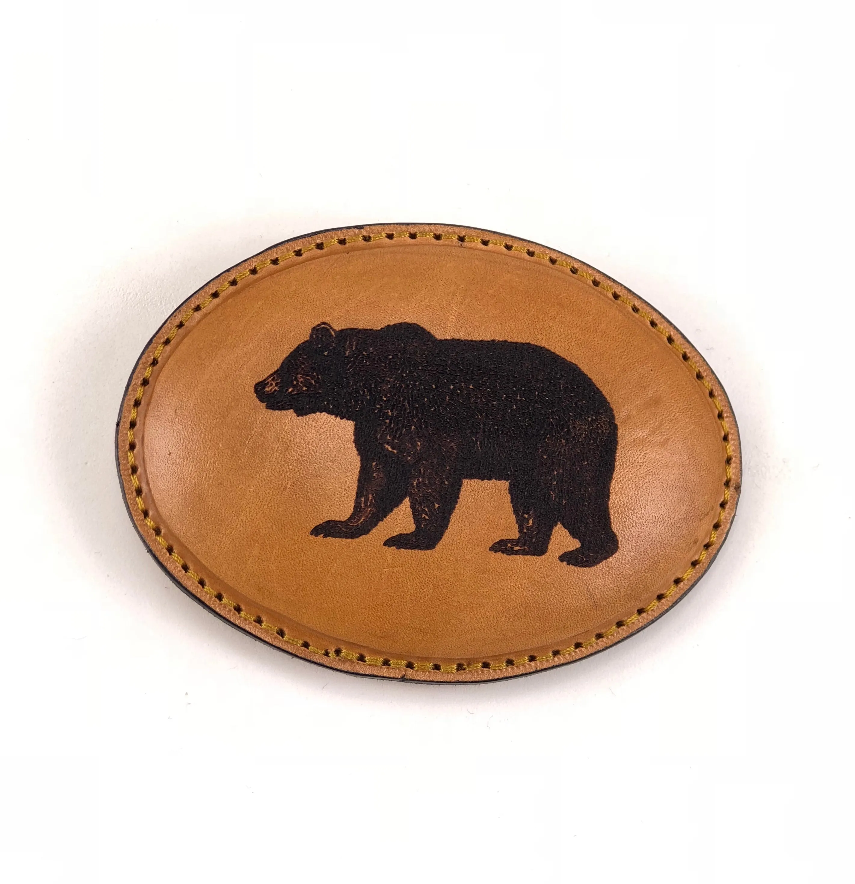 Bear Leather Buckle