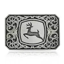 Belt Buckle "John Deere Feligree"