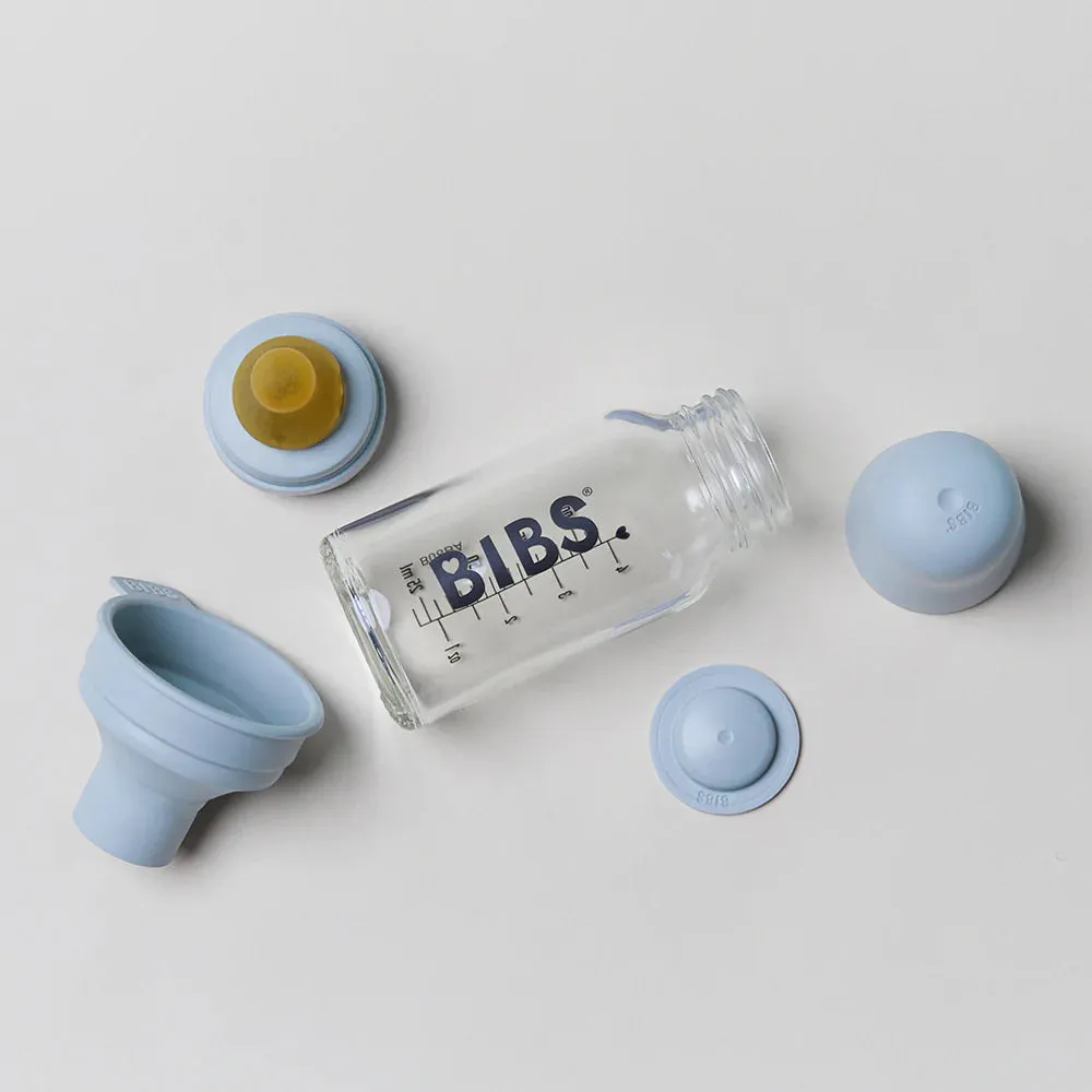 BIBS Baby Glass Bottle Complete Set - 110ml