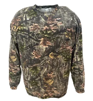 Big & Tall Camo Long Sleeve Hunting T-Shirt
