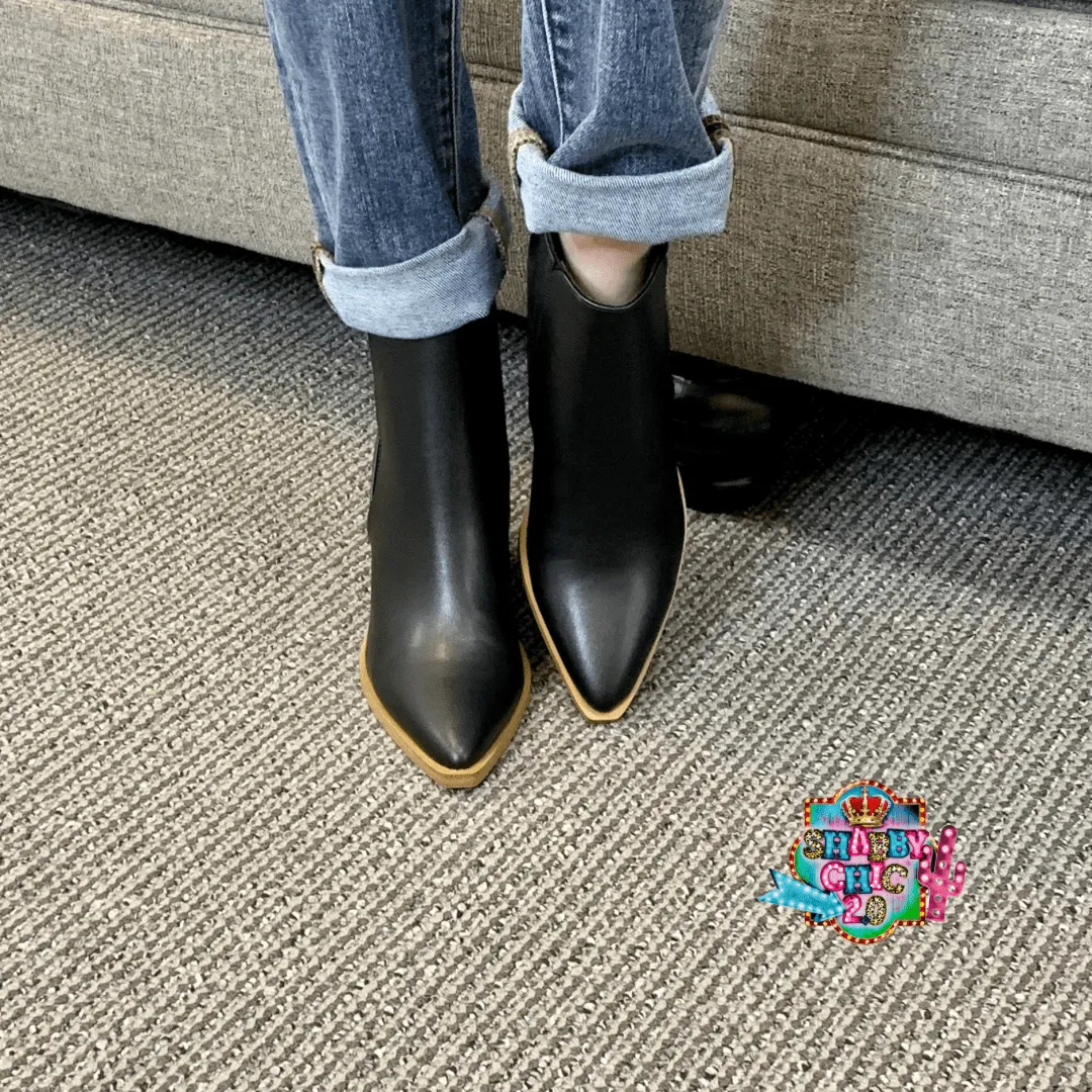Black Booties