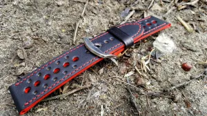 Black-Red Rally 24 mm