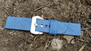 Blue Ostrich 24 mm