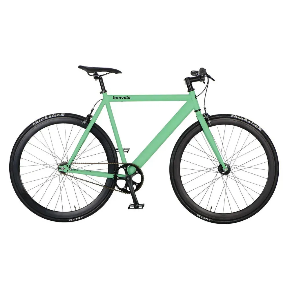 bonvelo Singlespeed & Fixie Bike BLIZZ Velvet Green S