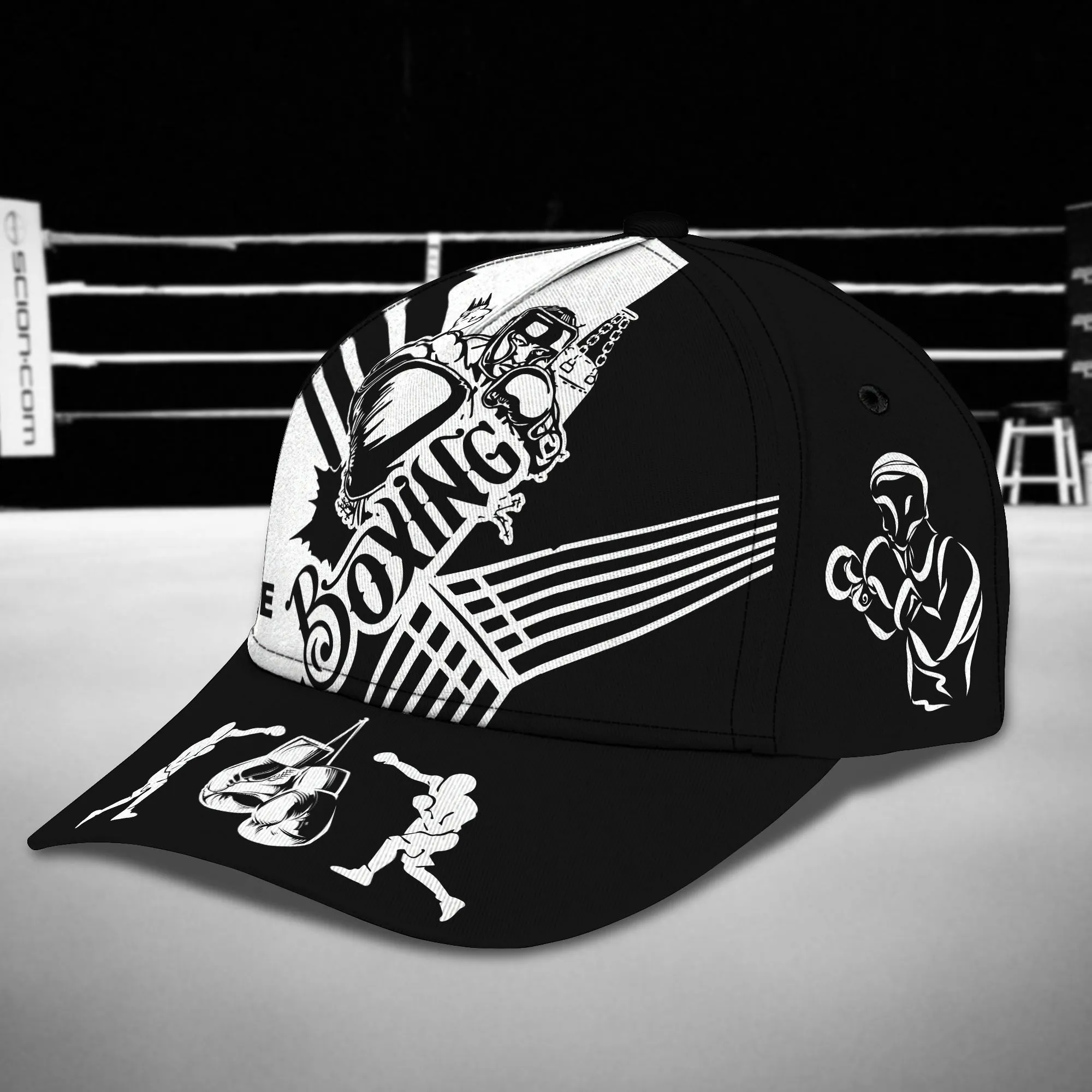 Boxing 2- Personalized Name Cap -Loop- Hd98 79