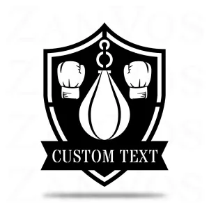Boxing Speed Bag Monogram