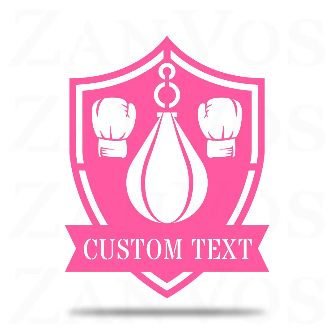 Boxing Speed Bag Monogram