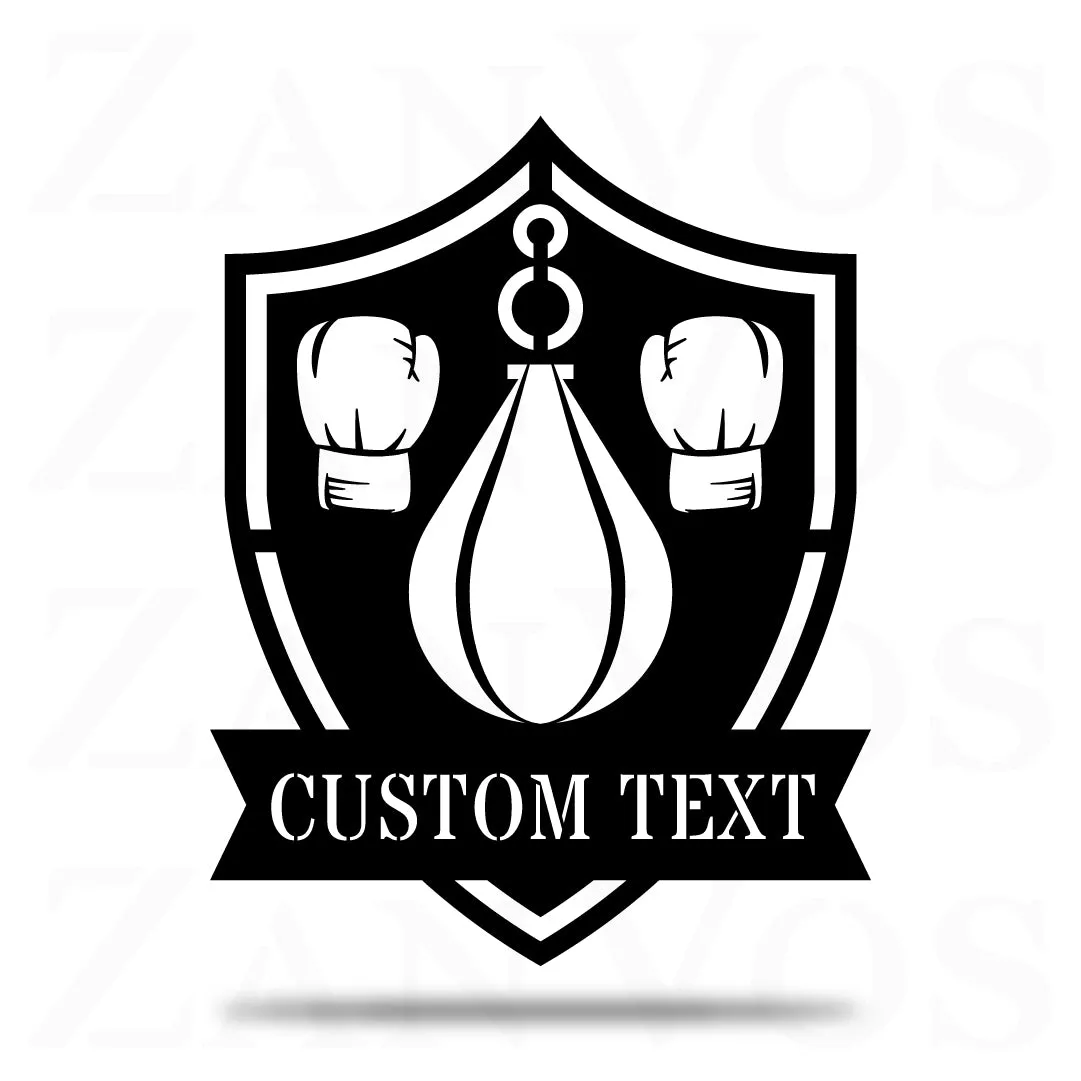 Boxing Speed Bag Monogram