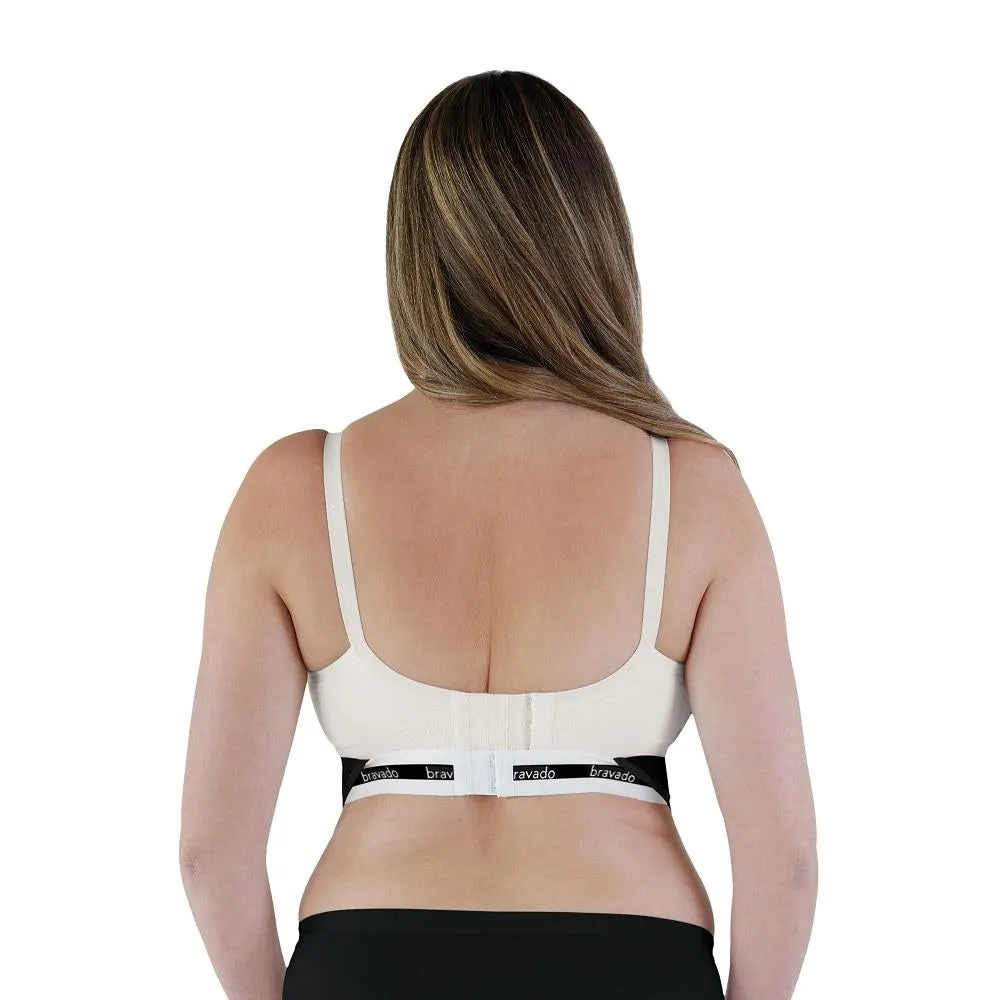 Bravado Clip & Pump Hands-Free Nursing Bra Accessory 2.0 (Black)