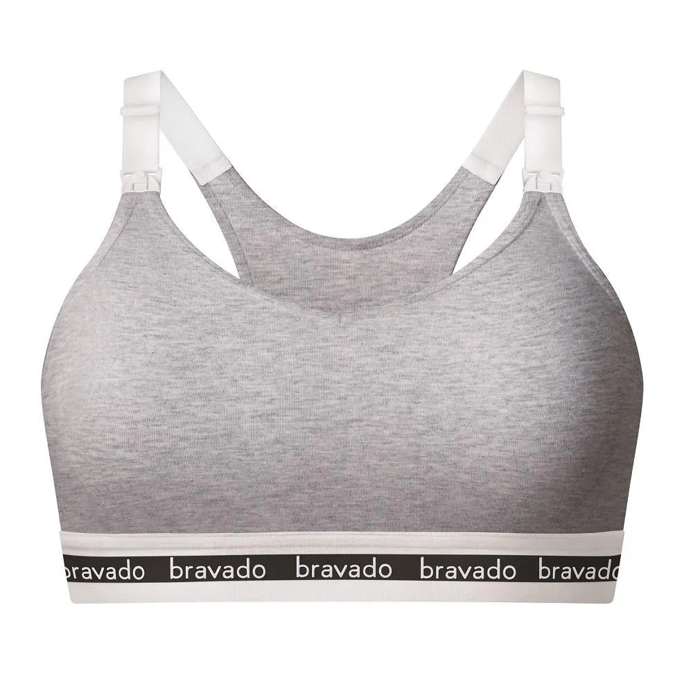 Bravado Original Extended Cup Nursing Bra 2.0 (Dove Heather)