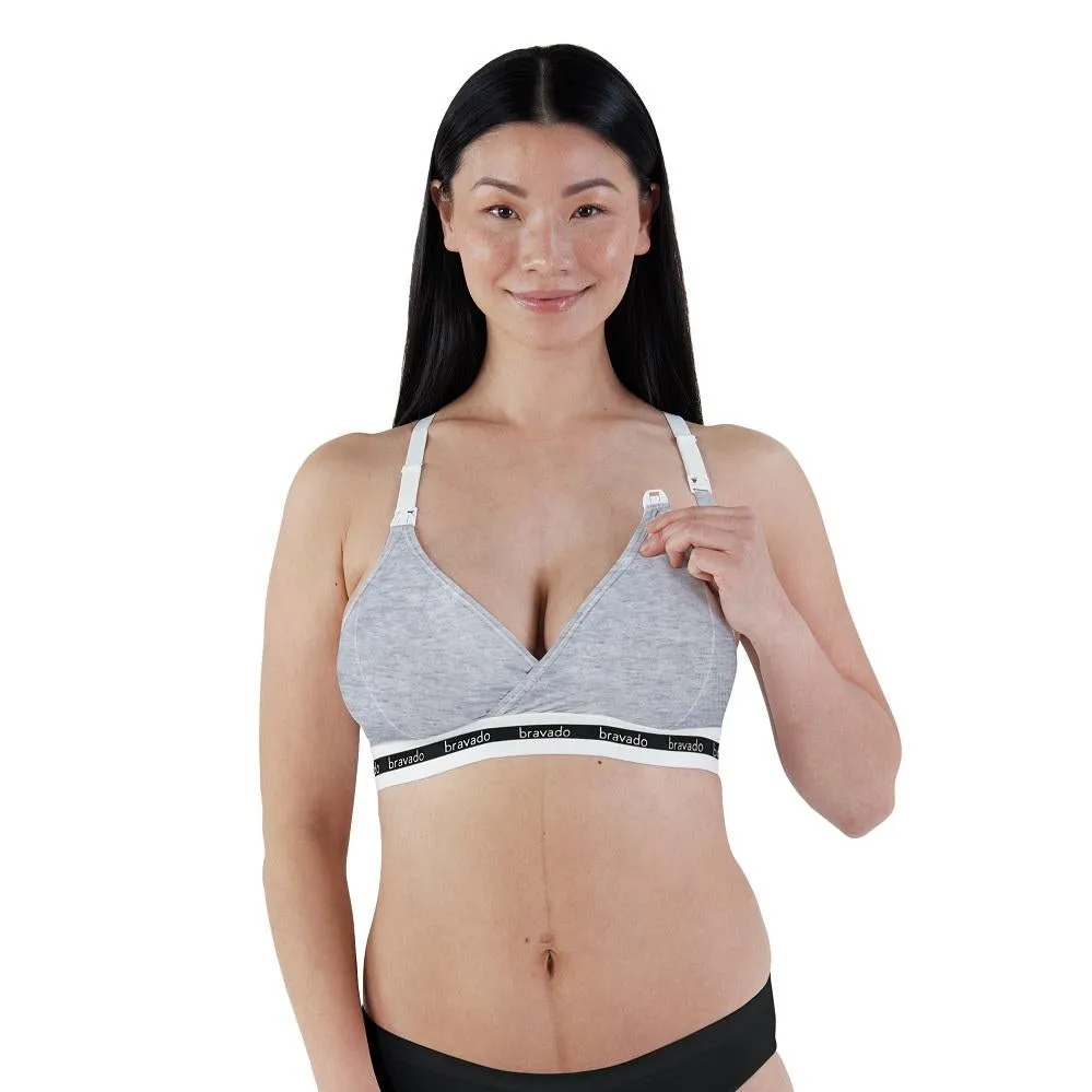 Bravado Original Nursing Bra 2.0 (Dove Heather)
