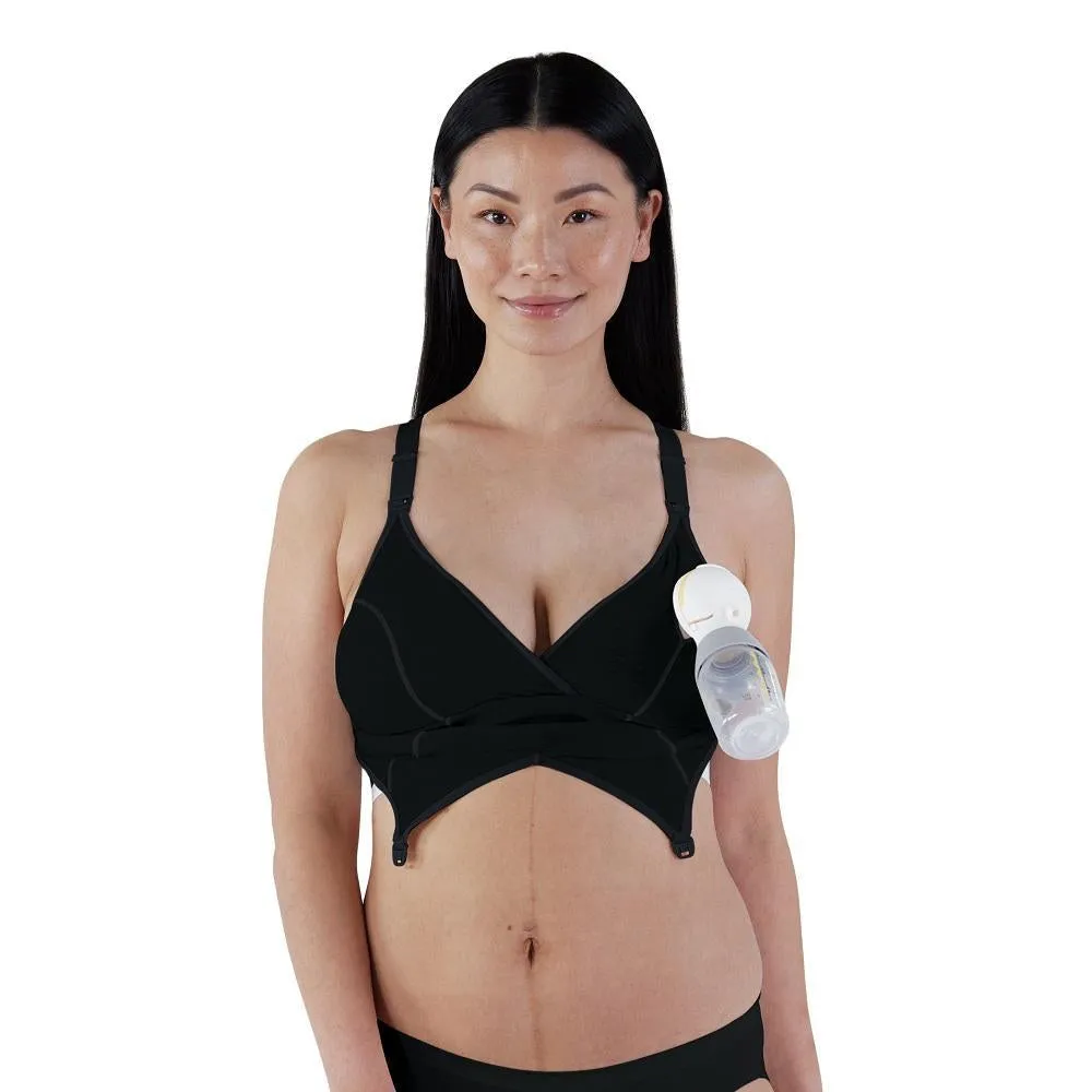 Bravado Original Pumping & Nursing Full Cup Bra 2.0 (Black)
