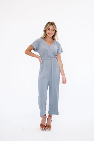 Brooke Jumpsuit in Grey