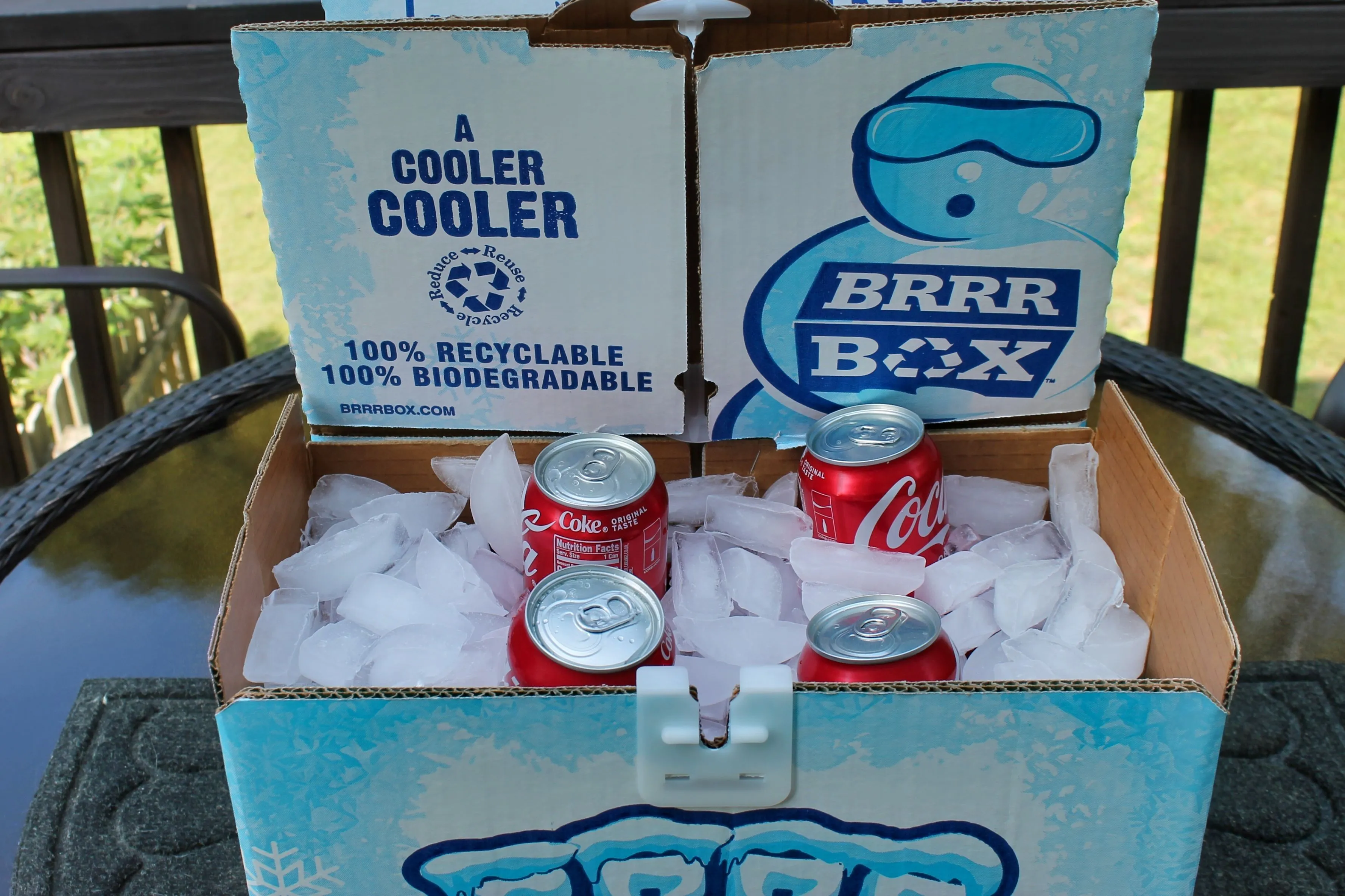 BRRR Box Recyclable Corrugated Cooler