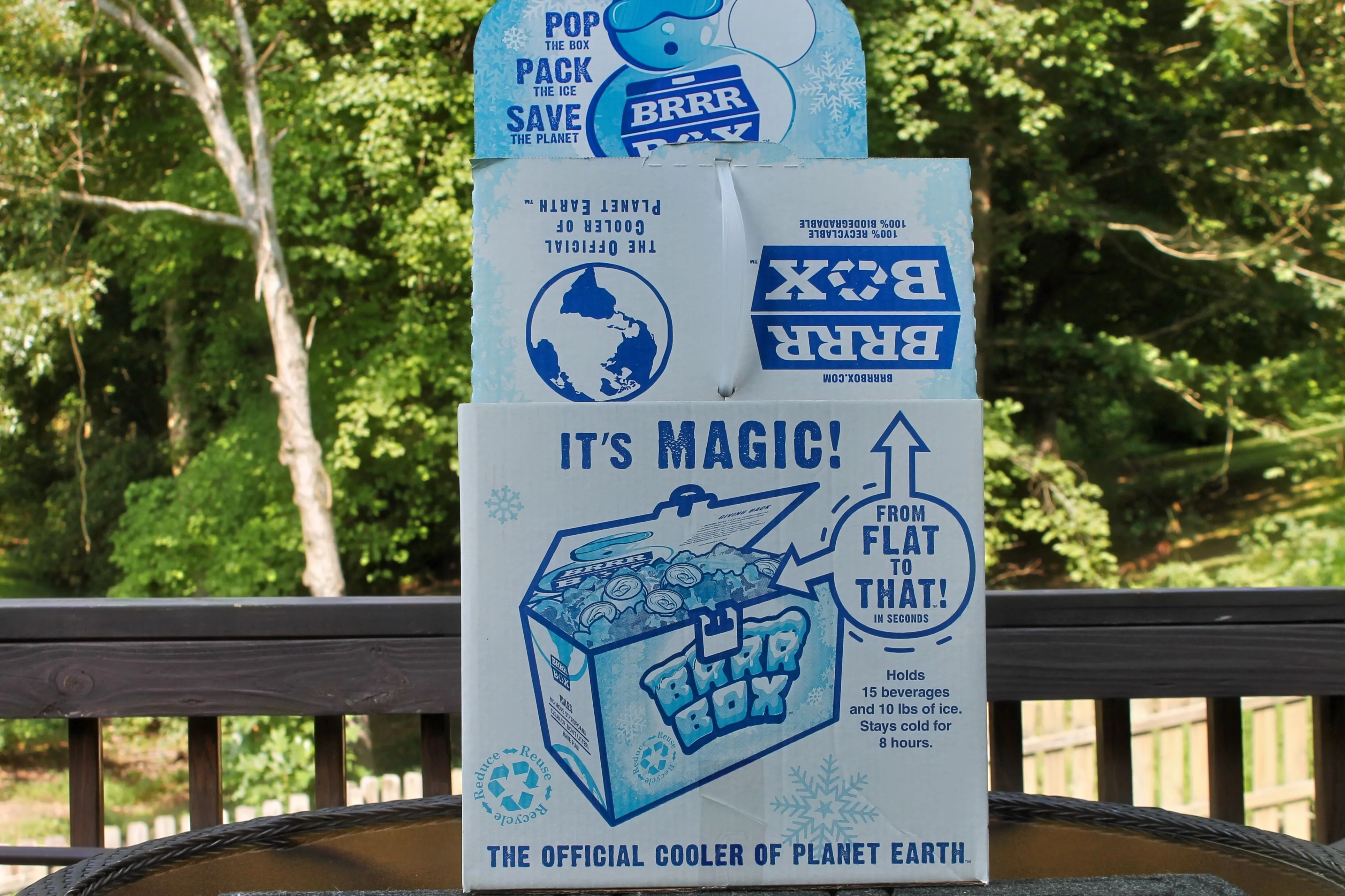BRRR Box Recyclable Corrugated Cooler