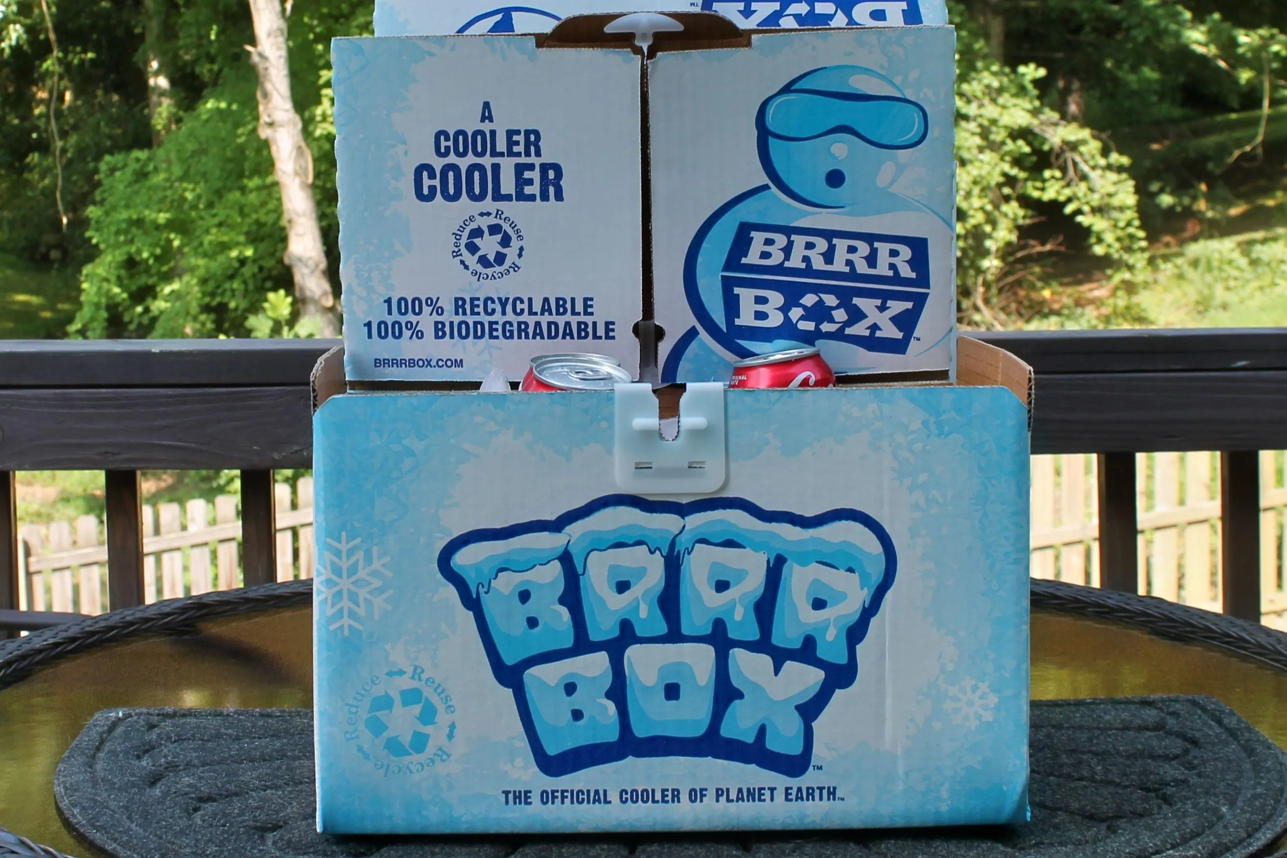 BRRR Box Recyclable Corrugated Cooler
