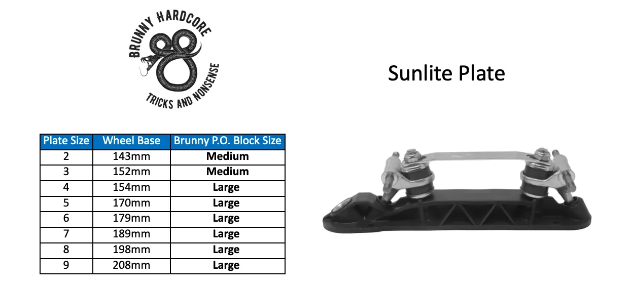 Brunny Hardcore PO Slide Blocks - Purple -