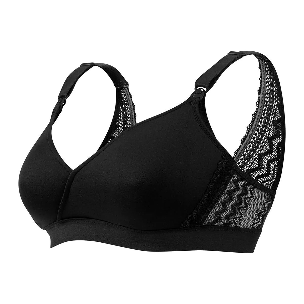 Cache Coeur Serena Maternity and Nursing Bra - Black CLEARANCE