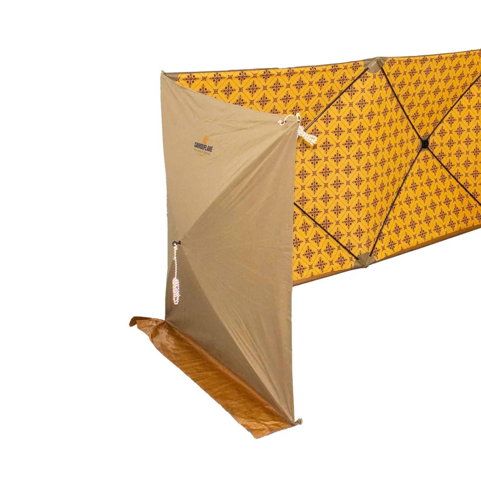 Camouflage Discovery Windbreaker Screen 8.7x1.45m