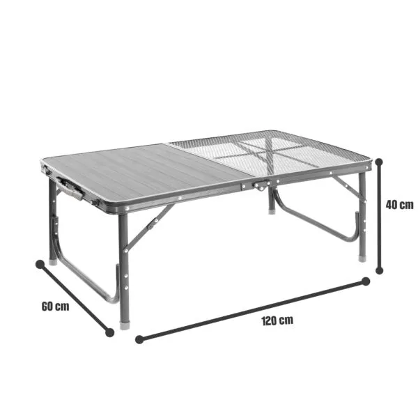 Camouflage - Half Aluminum Half Mesh (120×60)