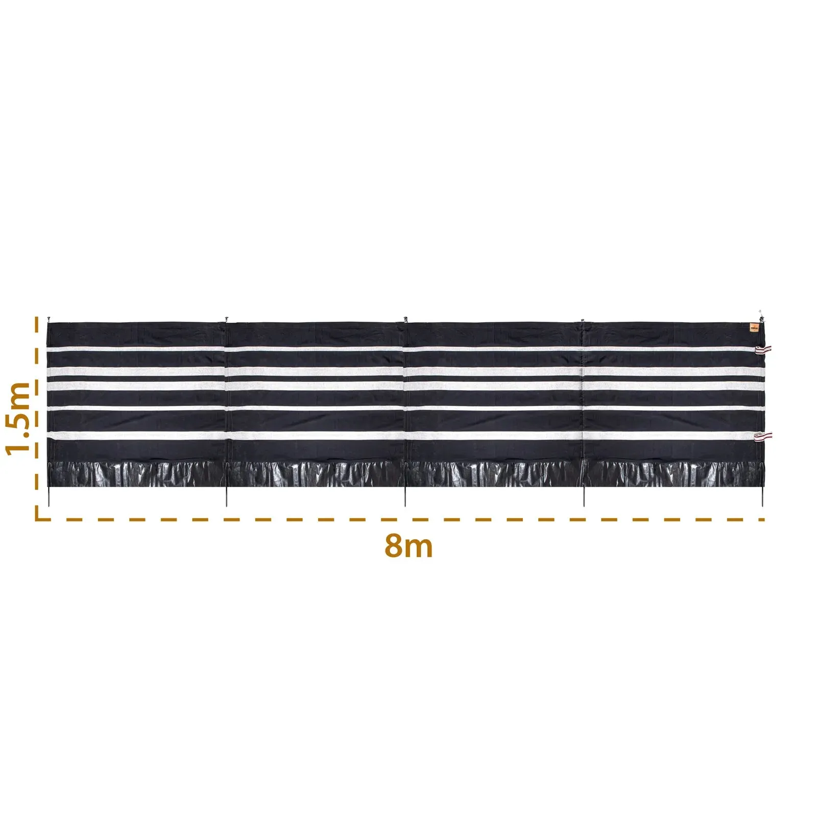 Camouflage Saudi Sado Windscreen 10×1.5m