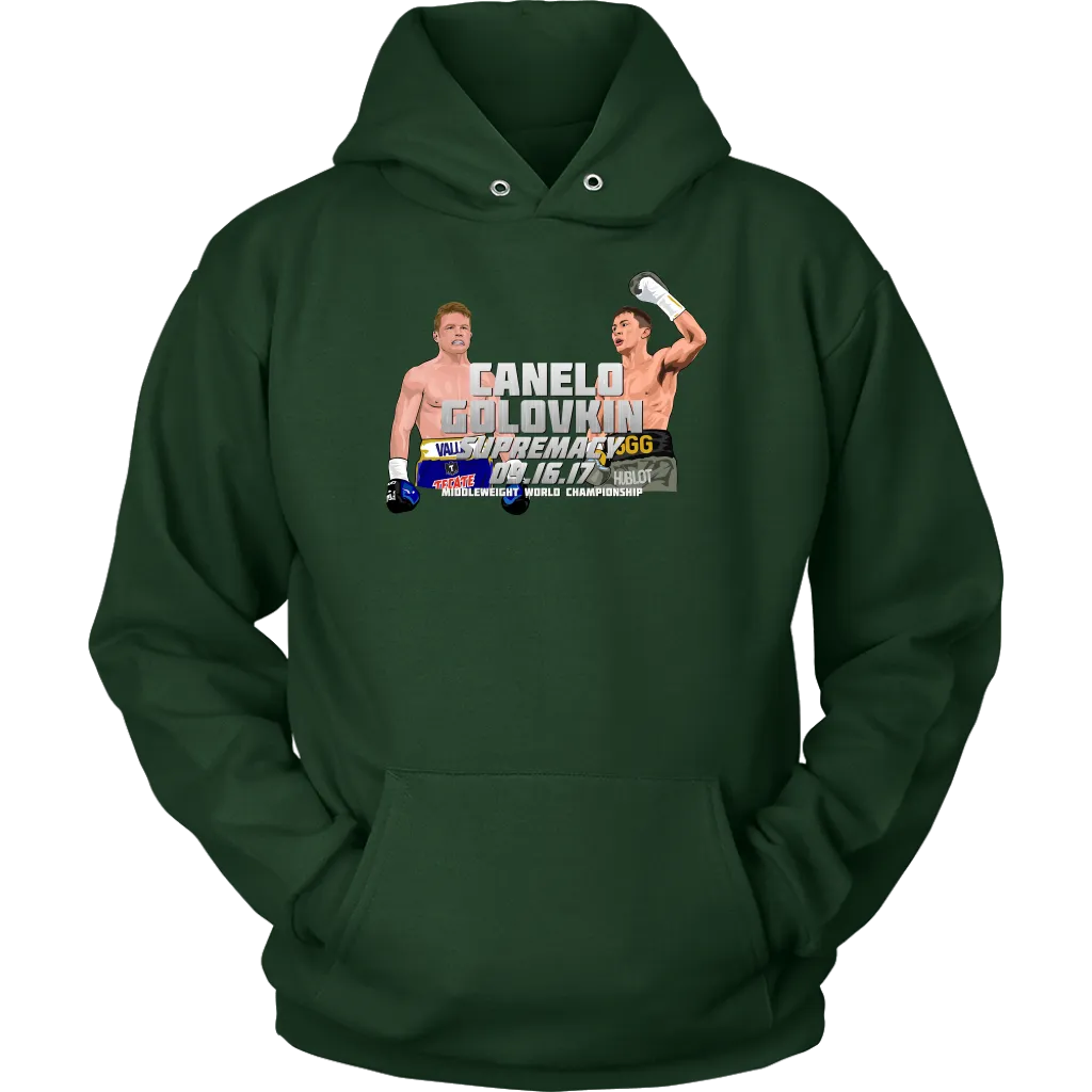 Canelo Alvarez vs GGG Golovkin Supremacy Hoodie