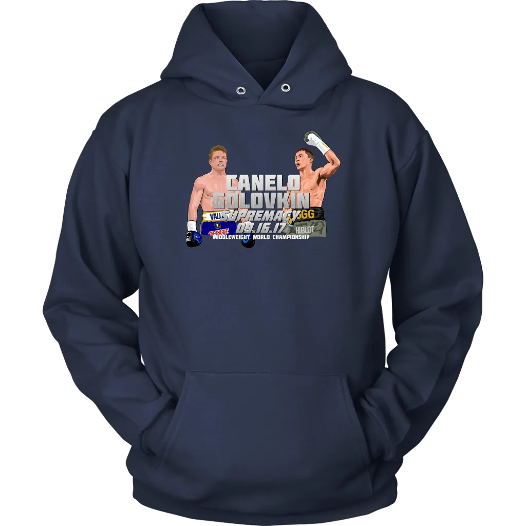 Canelo Alvarez vs GGG Golovkin Supremacy Hoodie