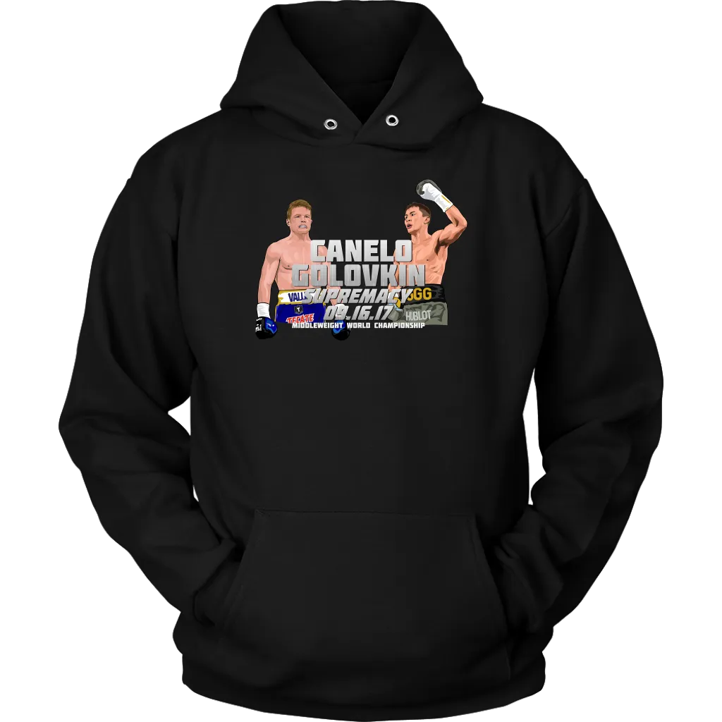 Canelo Alvarez vs GGG Golovkin Supremacy Hoodie