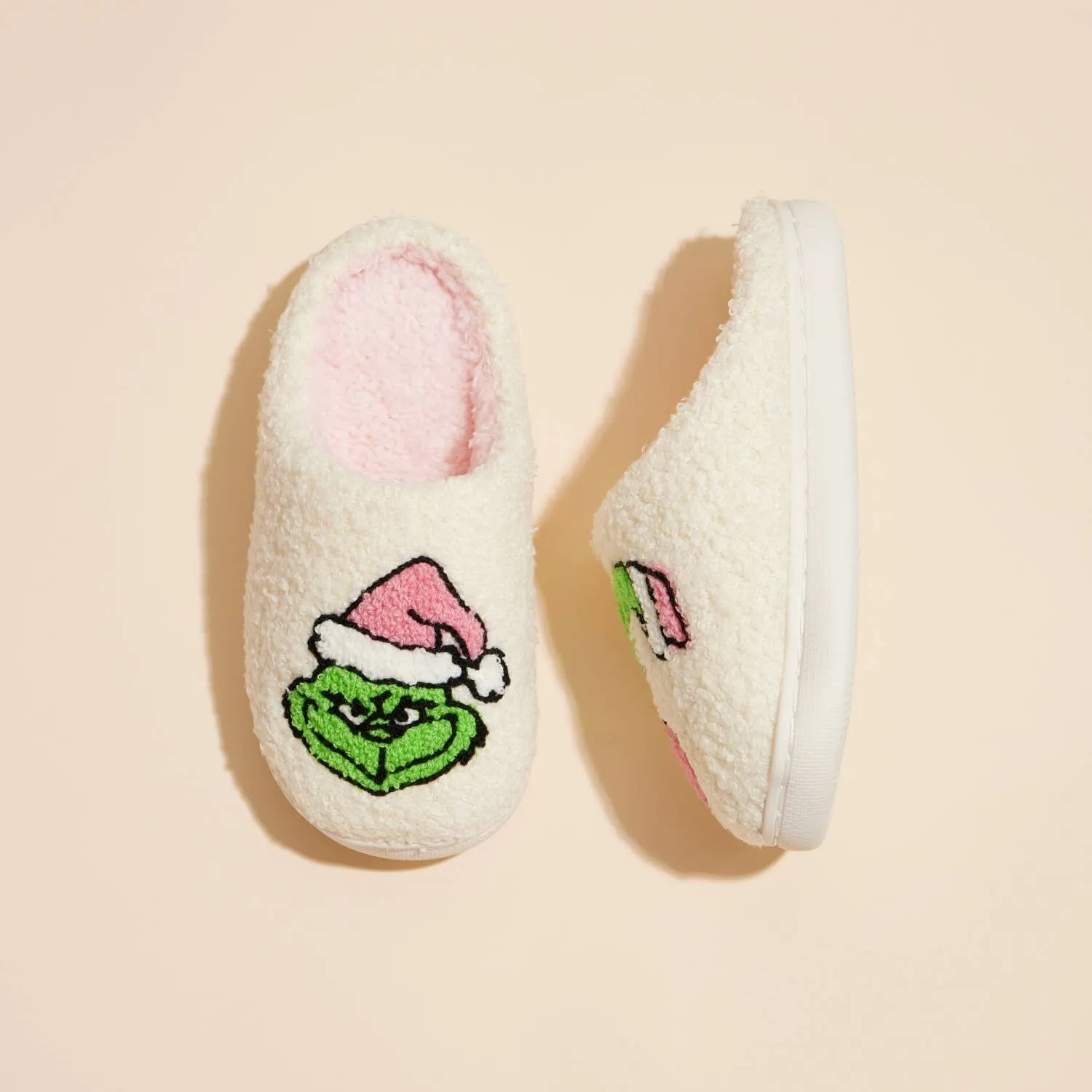 Christmas Monster Home Slippers - Kids