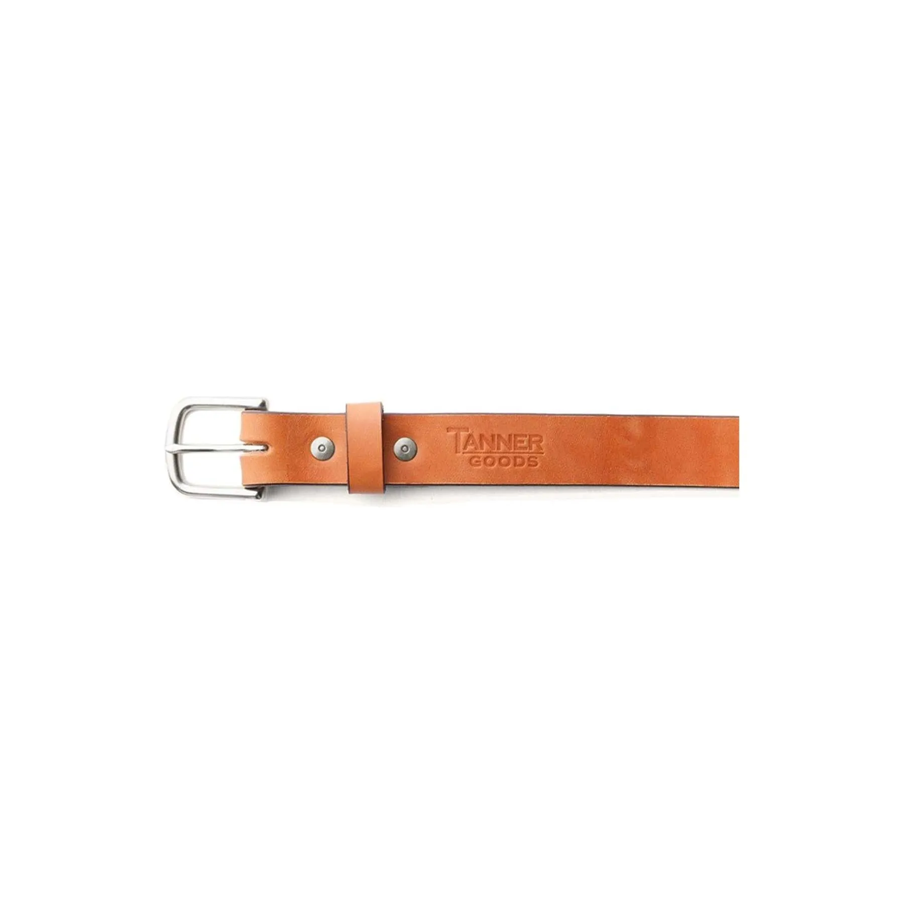 Classic Belt, Saddle Tan / Stainless