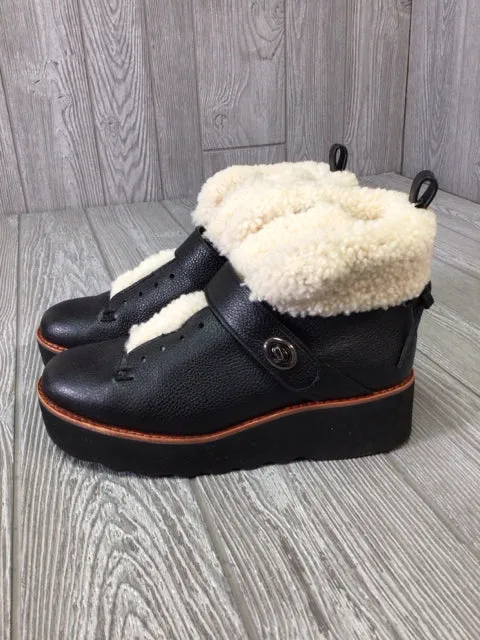 Coach Sherpa Ankle Boot  Size 7
