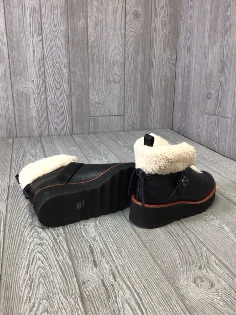 Coach Sherpa Ankle Boot  Size 7