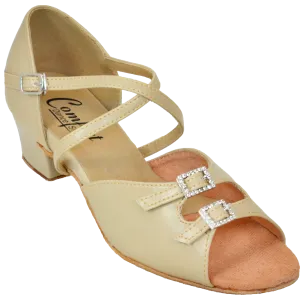 Comfort Double Buckle - Tan Leather