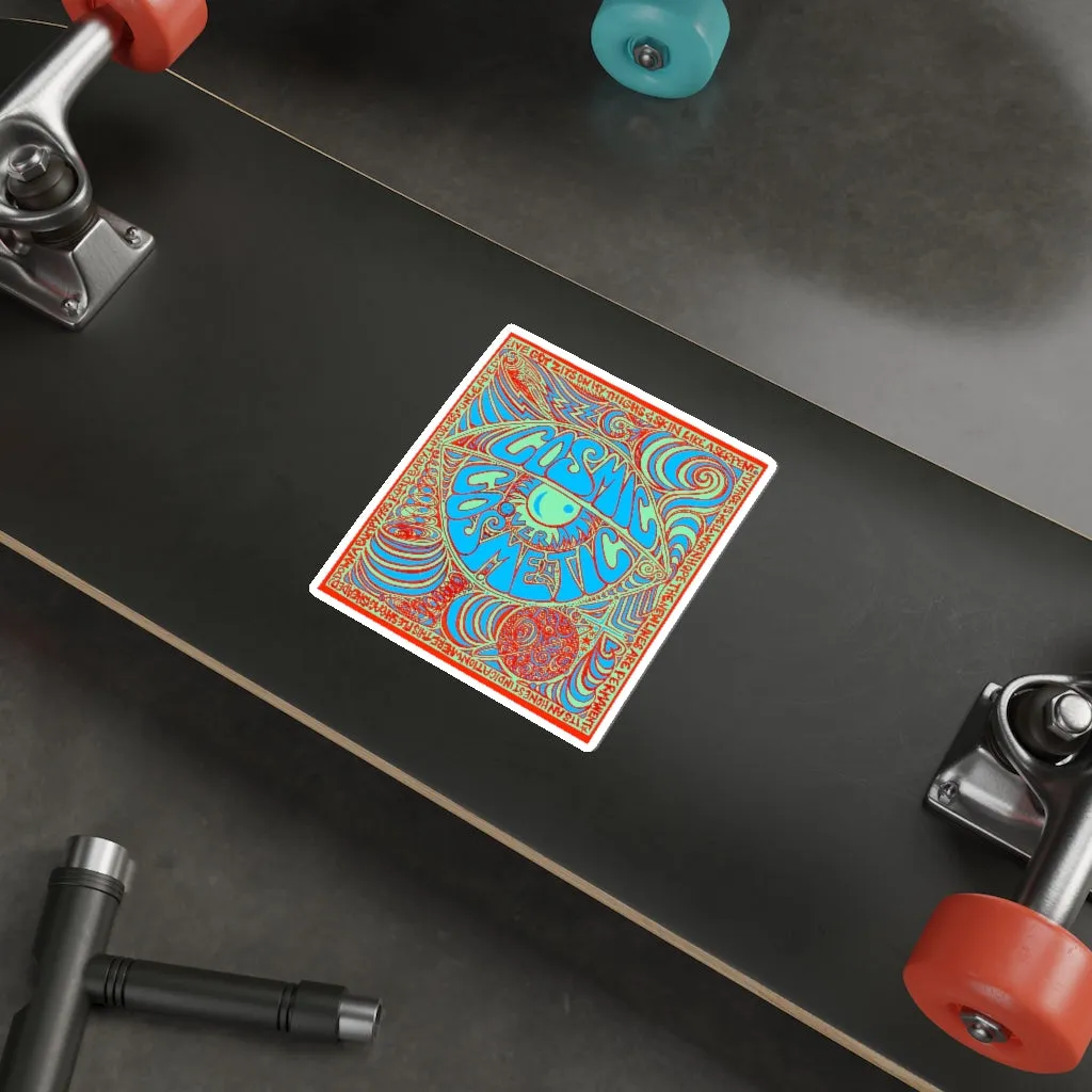 Copy of Cosmic Over Cosmetic Die-Cut Sticker - Red Racer