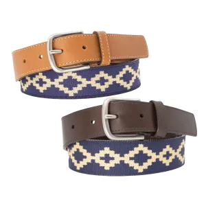 Corbina Cognac & Chocolate Woven Belt Bundle